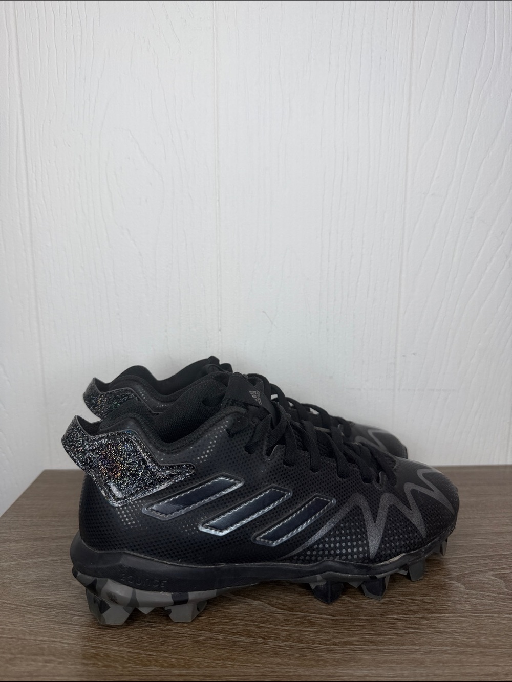 Adidas Youth Spark Freak Mid Cleats Youth 3 - Picture 2 of 9